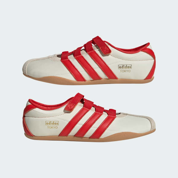 Cheap (W) adidas Tokyo Creme Weiß/Rot/Gold Metallic IH3999