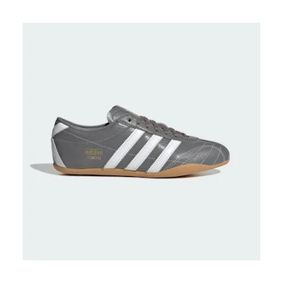 (W) Adidas Tokyo Grey Three/Cloud White/Gold Metallic