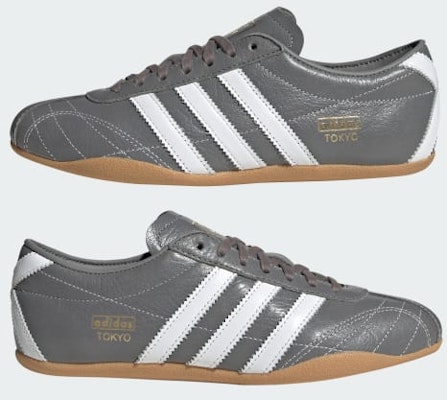 (Women) Adidas Tokyo Grey Three/Cloud White/Gold Metallic IH6624 Sizing (Women) Adidas Tokyo Grey Three/Cloud White/Gold Metallic IH6624