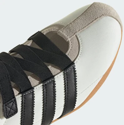 (Women) adidas Tokyo Mary Jane Sneakers Off White/Core Black/Gum KJ8378 1