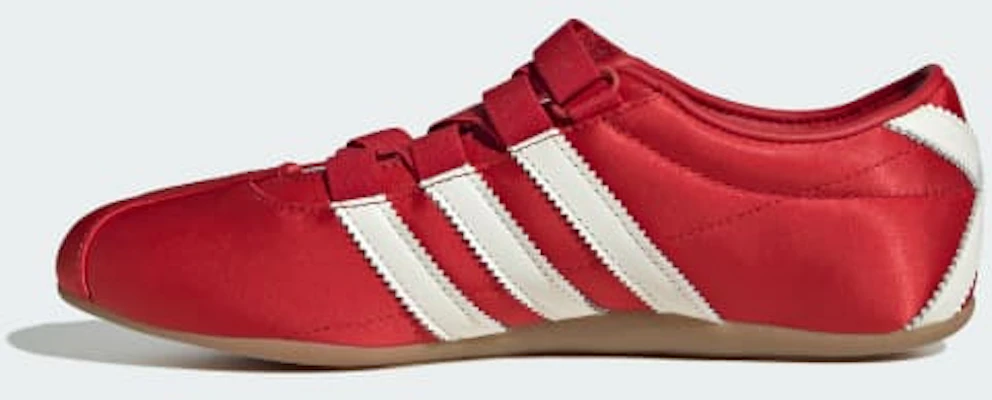 (W) Adidas Tokyo MJ Merah Scarlet/Putih/Gum KI3031 Details for (W) Adidas Tokyo MJ Merah Scarlet/Putih/Gum KI3031