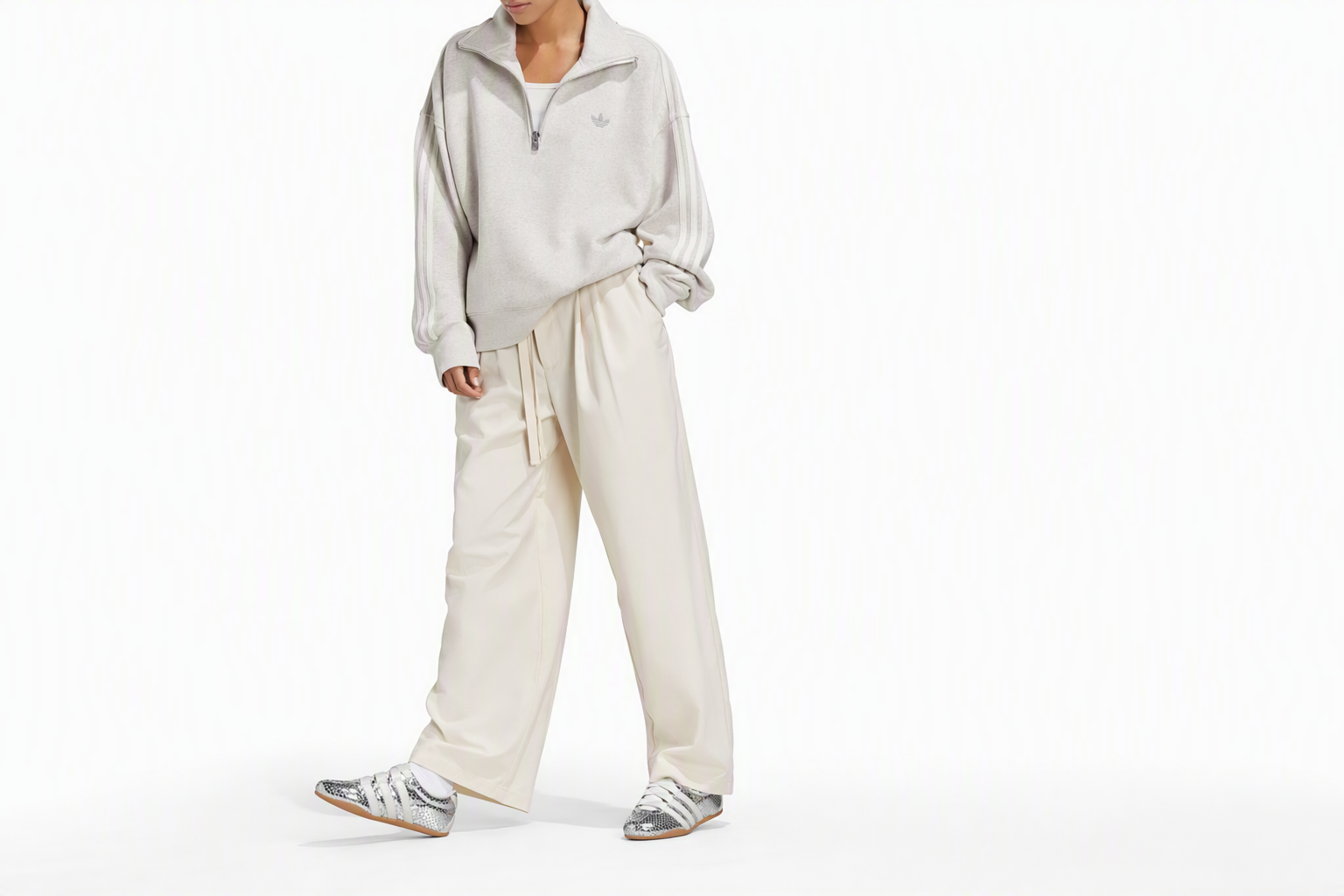 Order (Women) adidas Tokyo MJ Silver Metallic/Cloud White/Gum KI4312