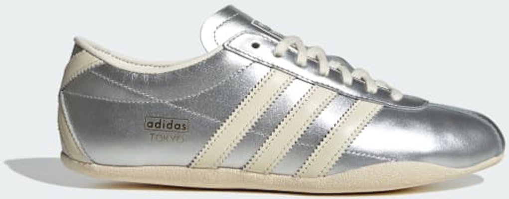(Women) Adidas Tokyo Silver Metallic/Cream White/Gold Metallic JQ0593 Buy (Women) Adidas Tokyo Silver Metallic/Cream White/Gold Metallic JQ0593