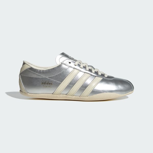 (Women) Adidas Tokyo Silver Metallic/Cream White/Gold Metallic JQ0593