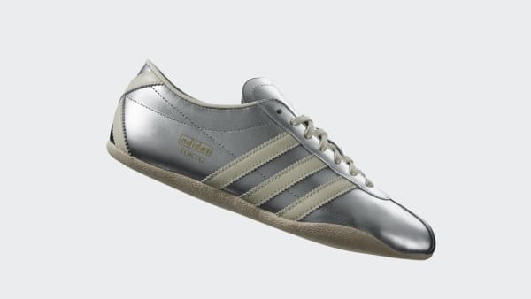 Lookbook (W) Adidas Tokyo Plateado Metálico/Blanco Crema/Dorado Metálico JQ0593