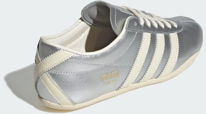 (Women) Adidas Tokyo Silver Metallic/Cream White/Gold Metallic JQ0593 Details for (Women) Adidas Tokyo Silver Metallic/Cream White/Gold Metallic JQ0593
