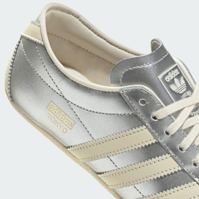 (Women) Adidas Tokyo Silver Metallic/Cream White/Gold Metallic JQ0593 1
