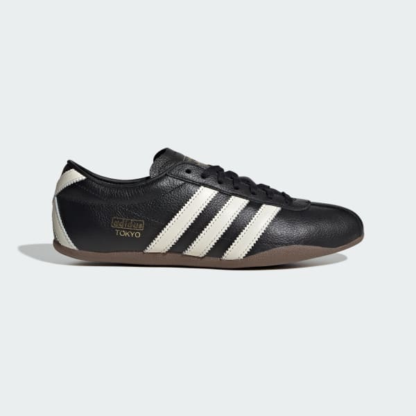 (Women) Adidas Tokyo Sneakers Core Black/Off White/Gold Metallic JQ0598