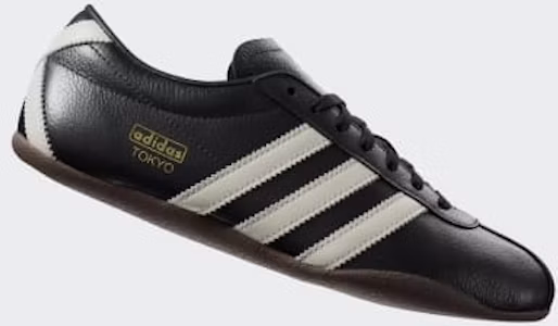 Lookbook Adidas 東京運動鞋 黑色/米白/金屬金 JQ0598