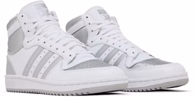 Cheap (女性款) adidas高筒銀色鞋頭Top Ten Hi FX8524
