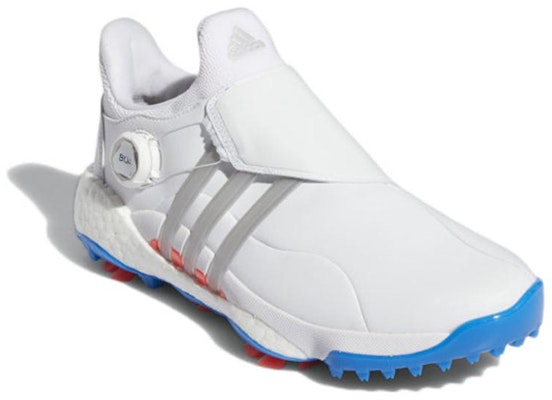 (Women) adidas Tour360 22 Recycled Polyester Boa Golf 'White Blue' GY5342 Lookbook (Women) adidas Tour360 22 Recycled Polyester Boa Golf 'White Blue' GY5342
