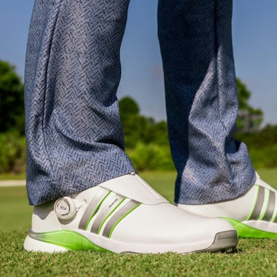 (W) adidas Tour360 24 Boost 'Silver Metallic' Sepatu Golf IF0264 5