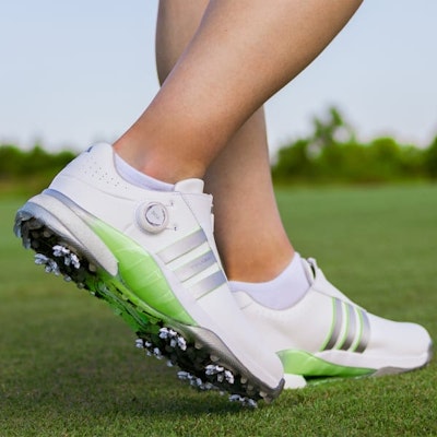 (W) adidas Tour360 24 Boost 'Silver Metallic' Sepatu Golf IF0264 6
