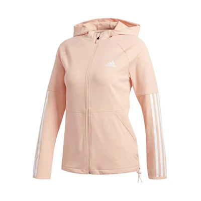 (Women) adidas Training Hoodie Jacket - Pink EB5594