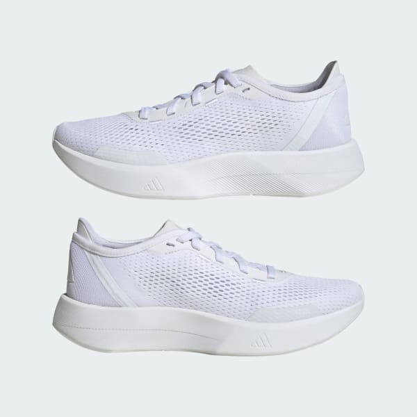 (W) Adidas Treadflow Running Shoes Cloud White/Cloud White/Cloud White 圖 7