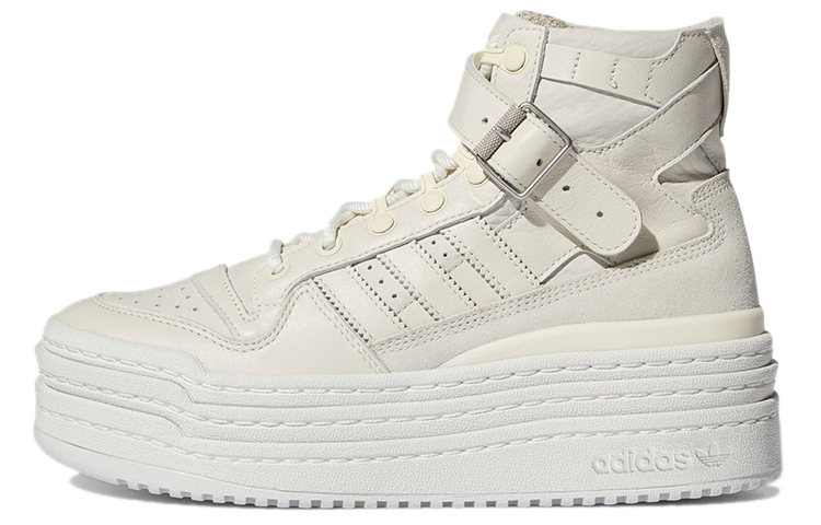 (Women) adidas Triple Platforum High 'Triple White' S42803