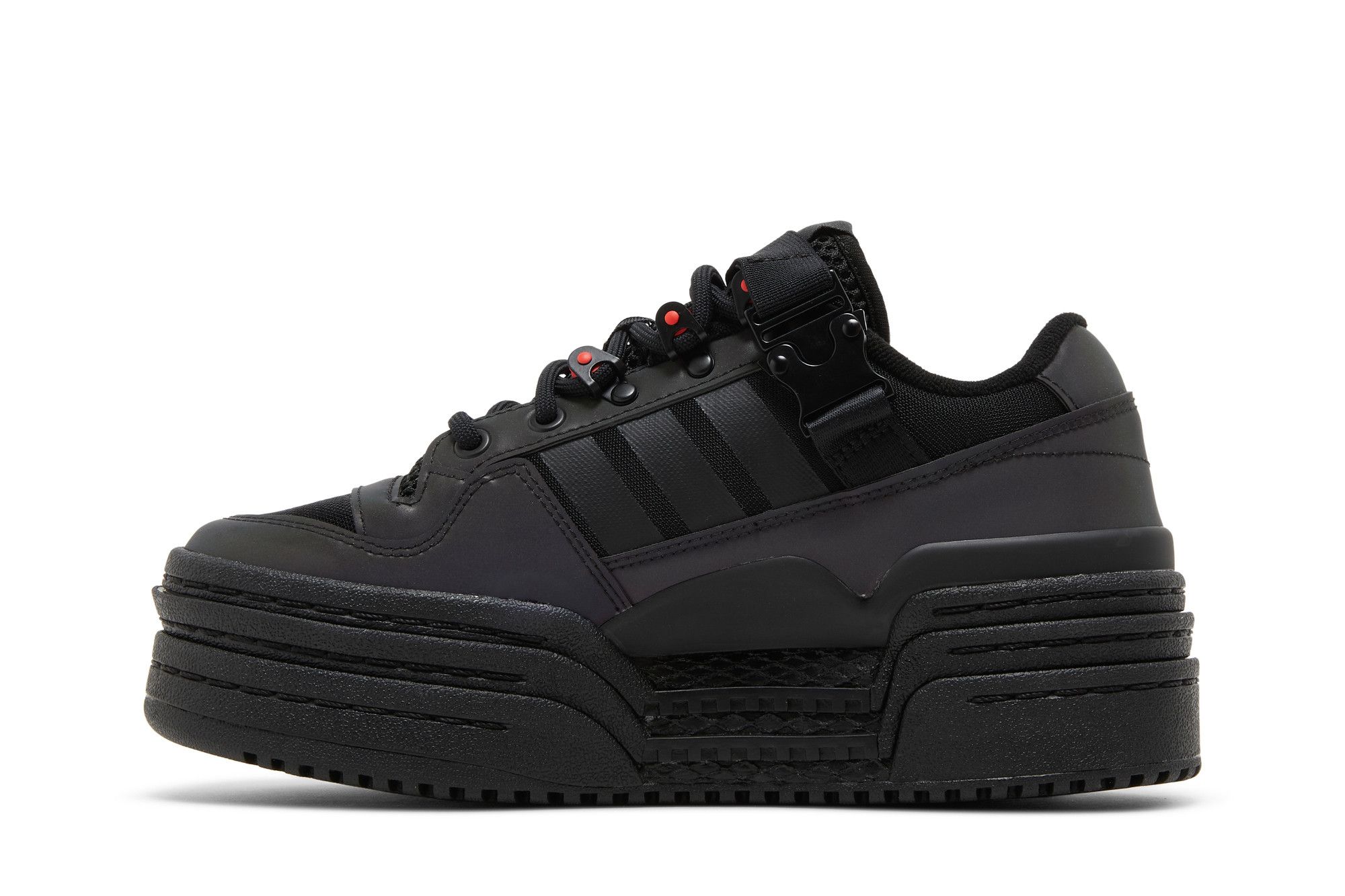 Lookbook (Women) adidas Triple Platforum Low 'Black' GY9607