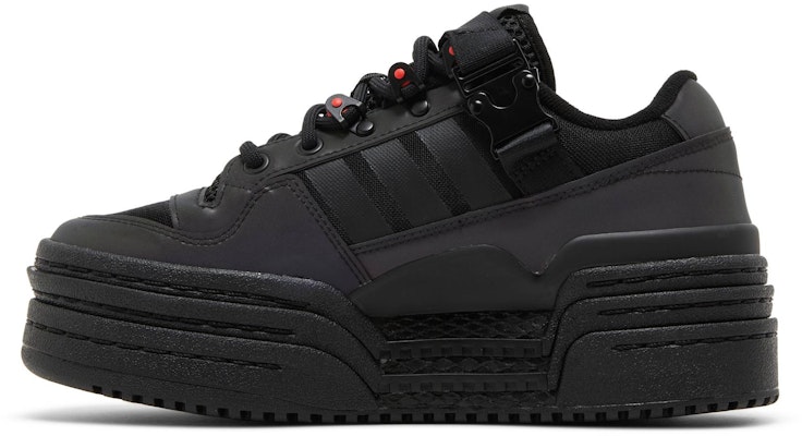 (女性)adidas Triple Platforum Low '黑色' GY9607 Lookbook (女性)adidas Triple Platforum Low '黑色' GY9607