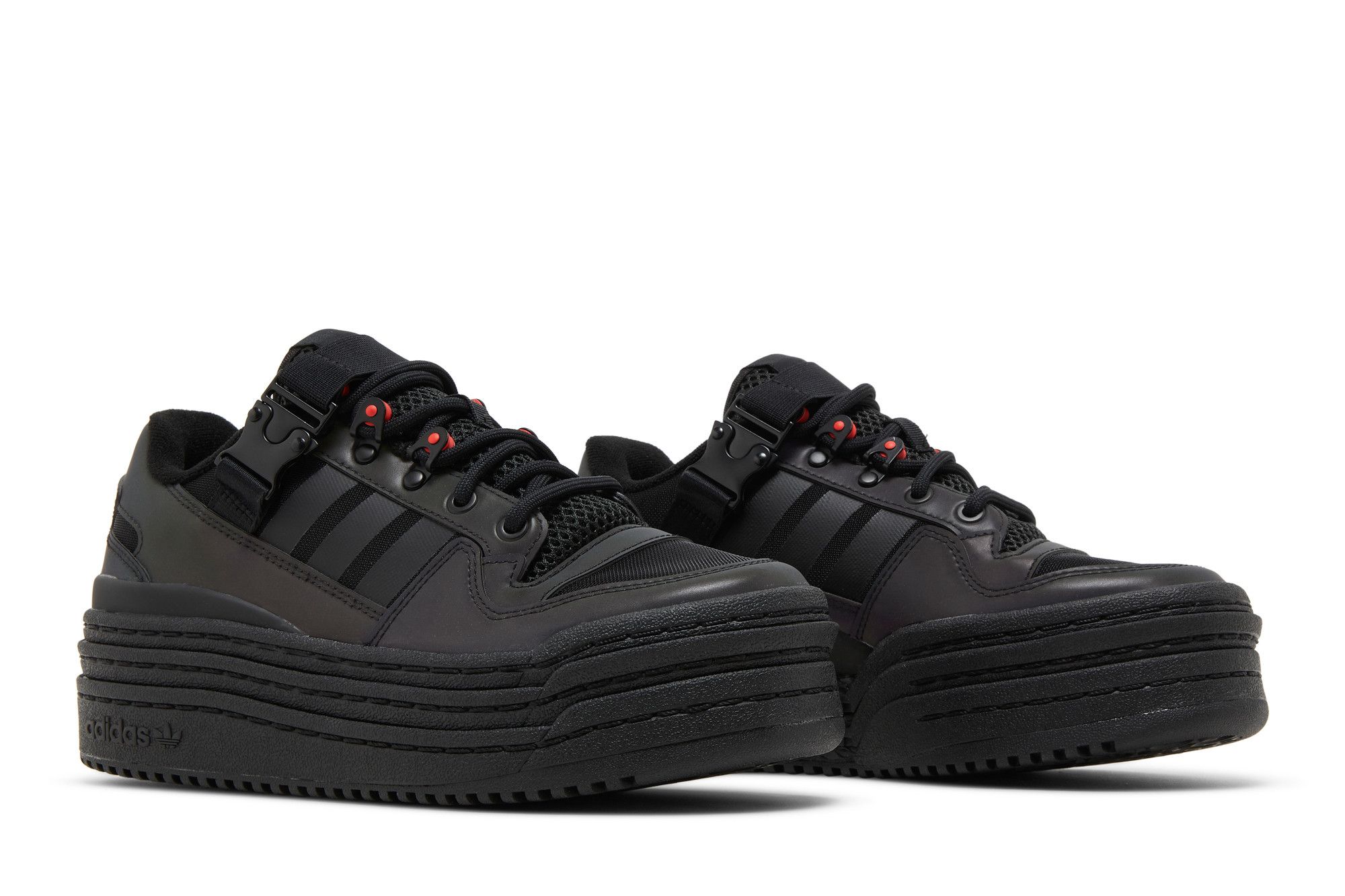Cheap (Women) adidas Triple Platforum Low 'Black' GY9607