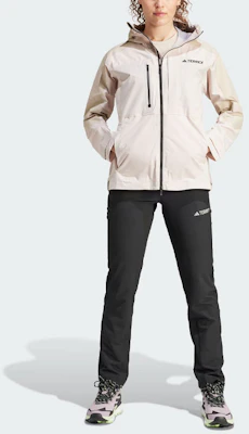 (W) 아디다스 투웨이 지퍼 아웃도어 방수 윈드브레이커 자켓 베이지 IP1440 Details for (W) 아디다스 투웨이 지퍼 아웃도어 방수 윈드브레이커 자켓 베이지 IP1440