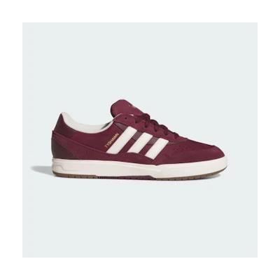 (W) Adidas Tyshawn II Sneakers Maroon/Chalk White/Gold Metallic