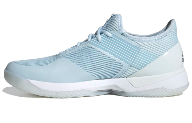 (Women) adidas Ubersonic 3 Hard Court Shoes Blue/White FU8149