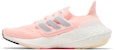 (W) adidas Ultra Boost 22 Tahan Lasak & Bernafas Merah Jambu HR1030