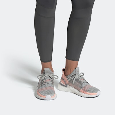 (Women) adidas UltraBoost 19 'Grey Clear Orange' B75881 Details for (Women) adidas UltraBoost 19 'Grey Clear Orange' B75881