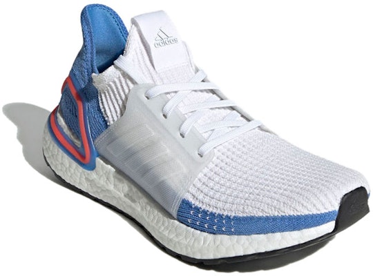(Women) adidas UltraBoost 19 'White Real Blue' G27496 Lookbook (Women) adidas UltraBoost 19 'White Real Blue' G27496