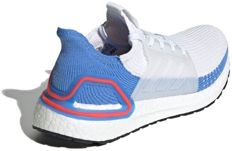 (W) adidas UltraBoost 19 'Putih Biru Asli' G27496 Shop (W) adidas UltraBoost 19 'Putih Biru Asli' G27496