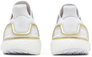 (W) adidas UltraBoost 20 'Blanco Nube con Talón Dorado Metálico' FV8351 Details for (W) adidas UltraBoost 20 'Blanco Nube con Talón Dorado Metálico' FV8351