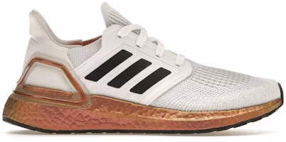 (Women) adidas UltraBoost 20 'Cloud White Signal Pink' EG9780 (Women) adidas UltraBoost 20 'Cloud White Signal Pink' EG9780