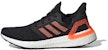 (W) adidas UltraBoost 20 'Hitam Teras Signal Coral' EG0717