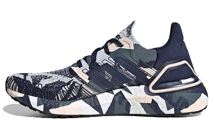 Buy (W) adidas UltraBoost 20 'Pola Geometrik - Biru Tua' FV8357