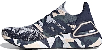 (Women) adidas UltraBoost 20 'Geometric Pattern - Collegiate Navy' FV8357 (Women) adidas UltraBoost 20 'Geometric Pattern - Collegiate Navy' FV8357