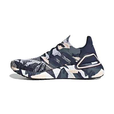 (W) adidas UltraBoost 20 'Geometric Pattern - Collegiate Navy'