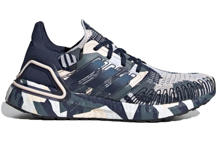 Order (W) adidas UltraBoost 20 'Pola Geometrik - Biru Tua' FV8357