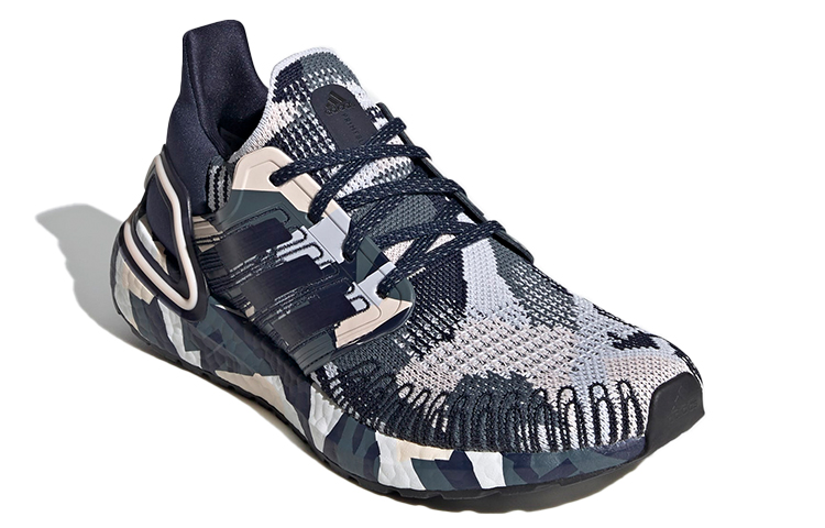 Lookbook (W) adidas UltraBoost 20 'Pola Geometrik - Biru Tua' FV8357