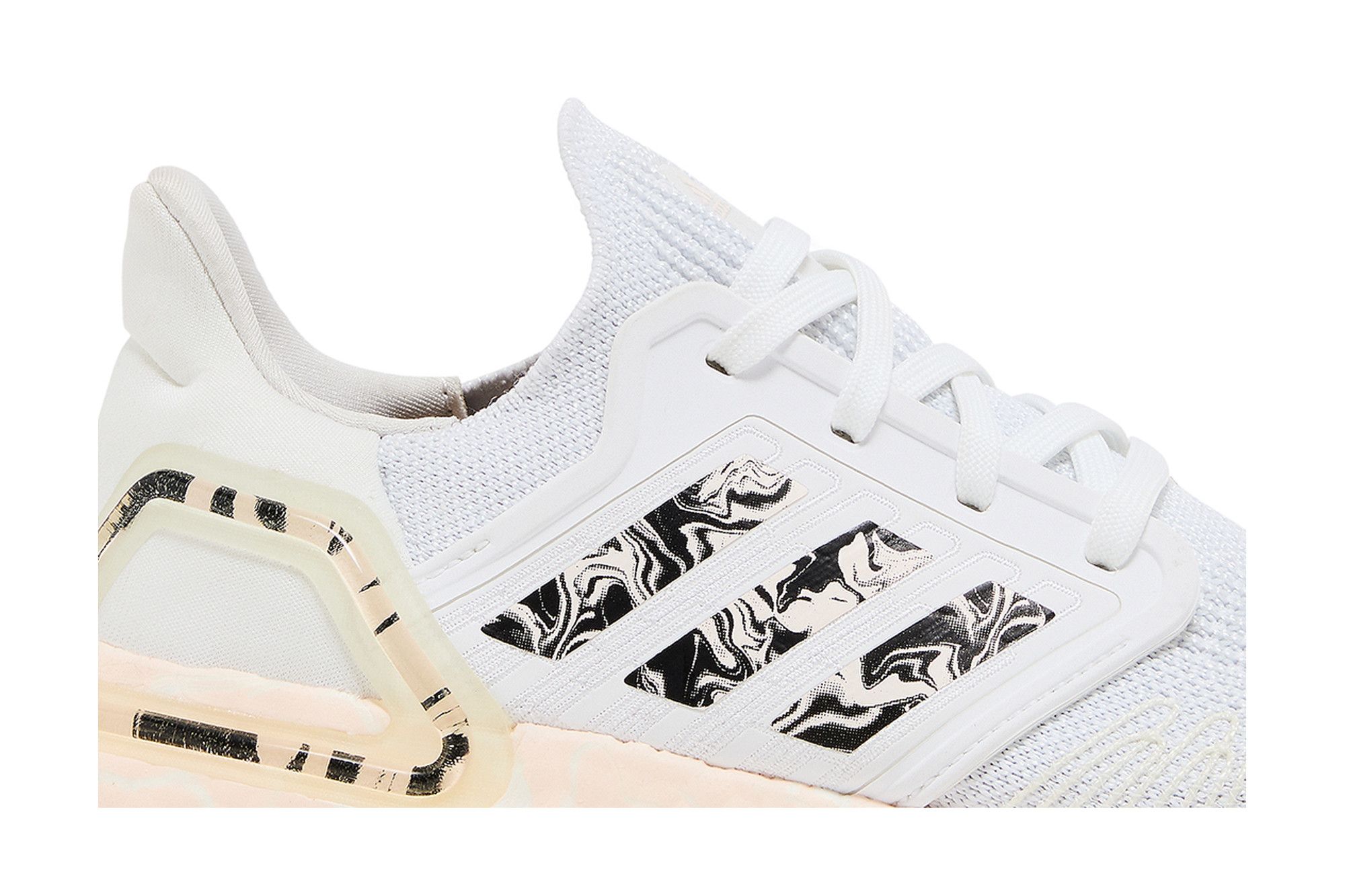 Order (W) adidas Ultraboost 20 ''Glam Pack - Weiß Rosa Schimmer'' FW5721
