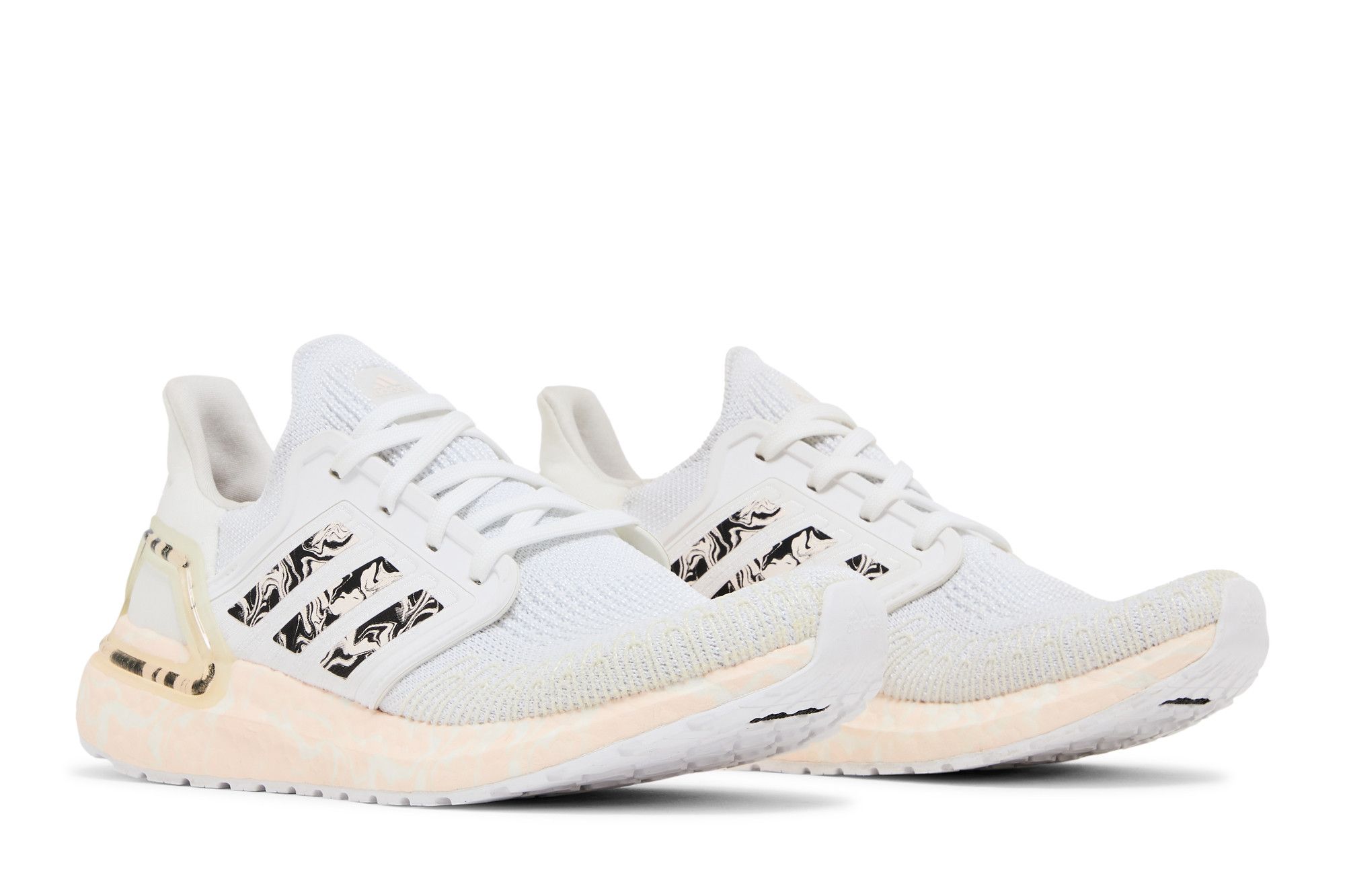 Cheap (W) adidas Ultraboost 20 ''Glam Pack - Weiß Rosa Schimmer'' FW5721