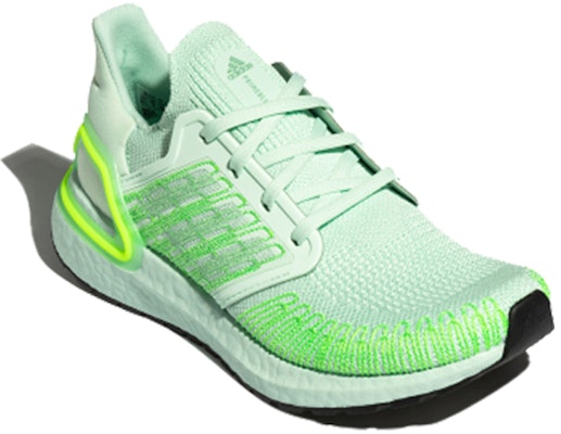 (Women) adidas UltraBoost 20 'Green Tint' FY3461 Lookbook (Women) adidas UltraBoost 20 'Green Tint' FY3461