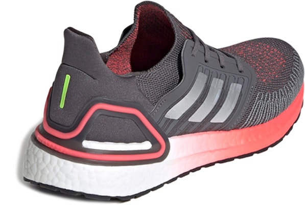 adidas Ultraboost 20 女款 灰銀粉 Shop adidas Ultraboost 20 女款 灰銀粉