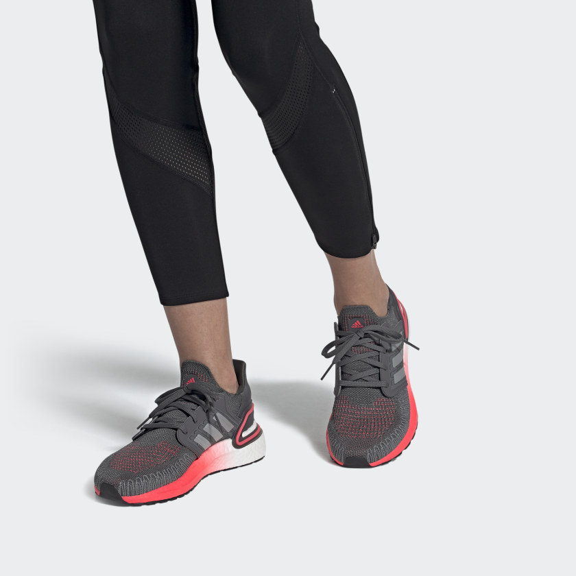 Sizing adidas Ultraboost 20 女款 灰銀粉
