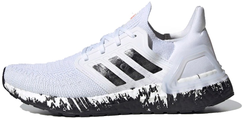 (Women) adidas UltraBoost 20 'Paint Splatter - White Black' EG1370 Buy (Women) adidas UltraBoost 20 'Paint Splatter - White Black' EG1370