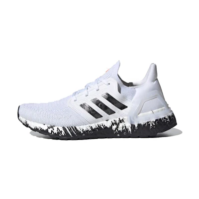 (W) adidas UltraBoost 20 'Paint Splatter - White Black'