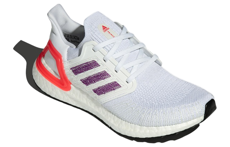 Order (Women) adidas UltraBoost 20 'White Purple Crimson' FY3466