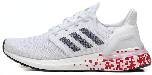 (W) adidas UltraBoost 20 'Putih Merah Digital' FY3462 Buy (W) adidas UltraBoost 20 'Putih Merah Digital' FY3462