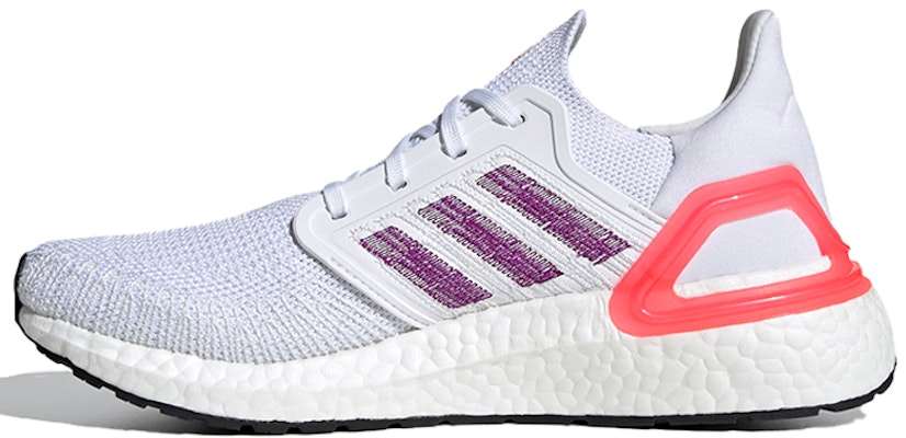 (Women) adidas UltraBoost 20 'White Shock Red' EG0726 Buy (Women) adidas UltraBoost 20 'White Shock Red' EG0726