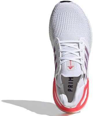 (Women) adidas UltraBoost 20 'White Shock Red' EG0726 Purchase (Women) adidas UltraBoost 20 'White Shock Red' EG0726