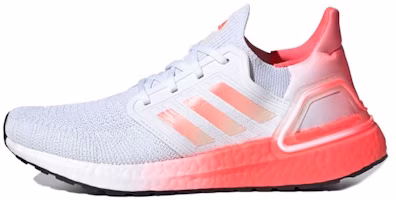 (Women) adidas UltraBoost 20 'White Signal Pink' EG5201 (Women) adidas UltraBoost 20 'White Signal Pink' EG5201